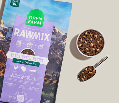 Open Farm RawMix Grain & Legume Free Kibble, Large Breed