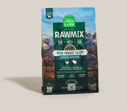 Open Farm RawMix Grain & Legume Free Kibble, Open Prairie