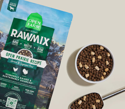 Open Farm RawMix Grain & Legume Free Kibble, Open Prairie