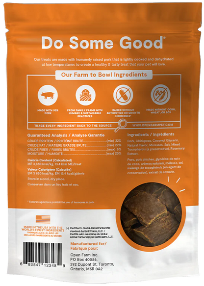 Open Farm Dehydrated Treats, Pork