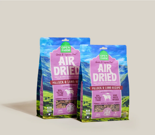 Open Farm Air Dried Recipe, Pollock Lamb