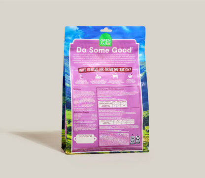 Open Farm Air Dried Recipe, Pollock Lamb