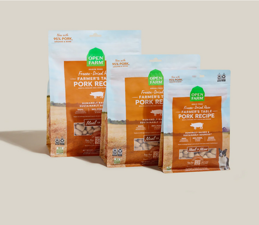 Open Farm Freeze Dried Raw Morsels, Pork