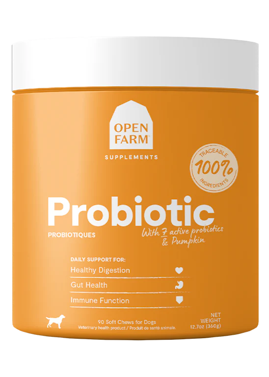 Open Farm Supplement Chews, Probiotic