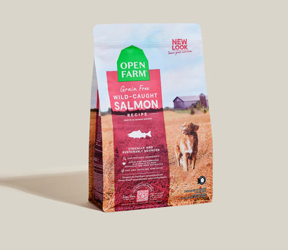 Open Farm Grain-Free Kibble, Wild Caught Salmon