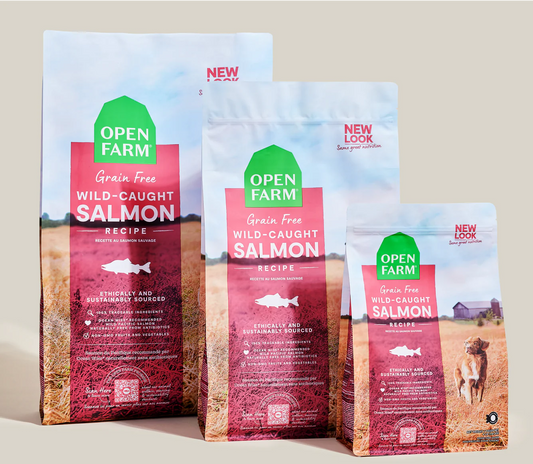 Open Farm Grain-Free Kibble, Wild Caught Salmon