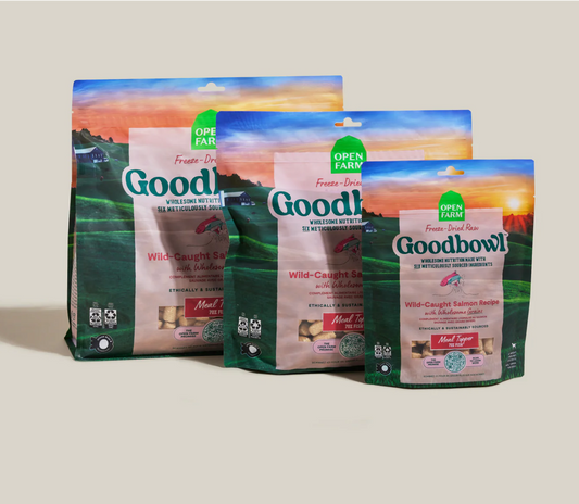 Open Farm Goodbowl Freeze Dried Raw Morsels, Wild-Caught Salmon