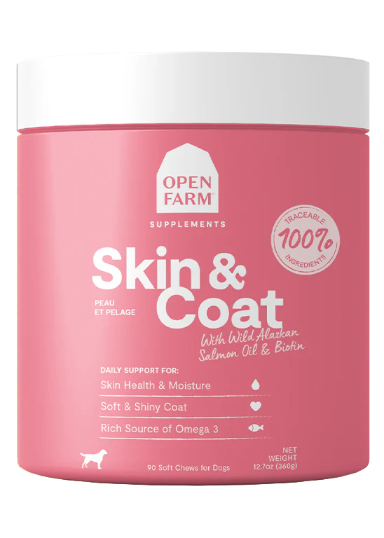 Open Farm Supplement Chews, Skin & Coat
