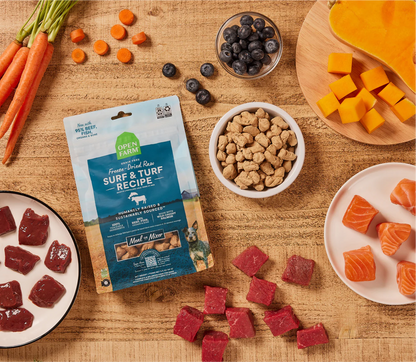 Open Farm Freeze Dried Raw Morsels, Surf & Turf
