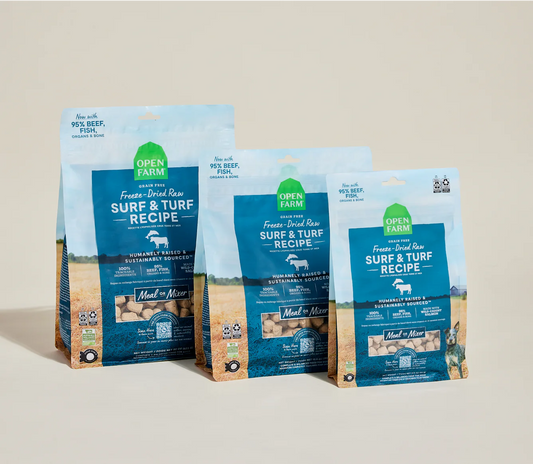 Open Farm Freeze Dried Raw Morsels, Surf & Turf