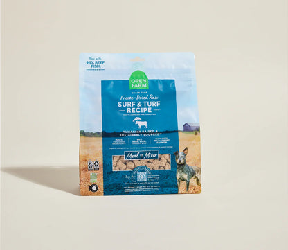Open Farm Freeze Dried Raw Morsels, Surf & Turf
