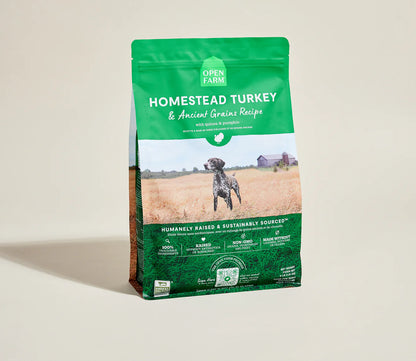 Open Farm Ancient Grains Kibble, Homestead Turkey