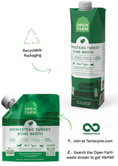 Open Farm Bone Broth, Homestead Turkey