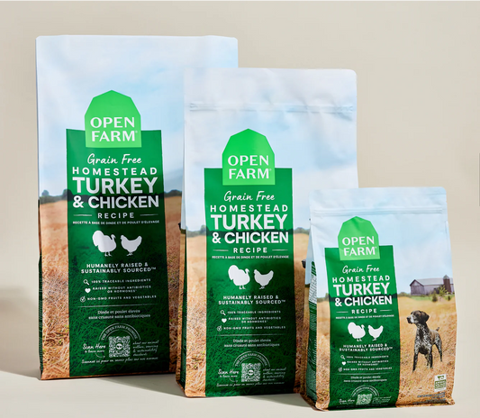 Open Farm Grain-Free Kibble, Homestead Turkey & Chicken