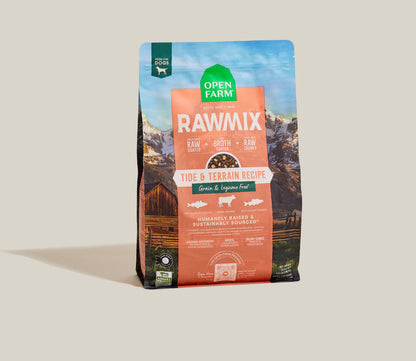Open Farm RawMix Grain-Free Kibble, Tide & Terrain