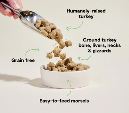 Open Farm Freeze Dried Raw Morsels, Homestead Turkey
