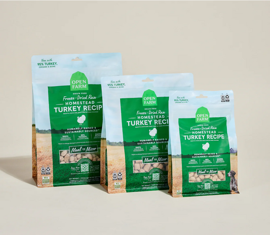 Open Farm Freeze Dried Raw Morsels, Homestead Turkey