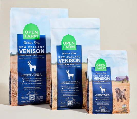 Open Farm Grain-Free Kibble, New Zealand Venison