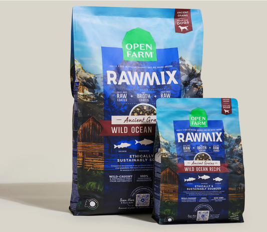 Open Farm RawMix with Ancient Grains Kibble, Wild Ocean